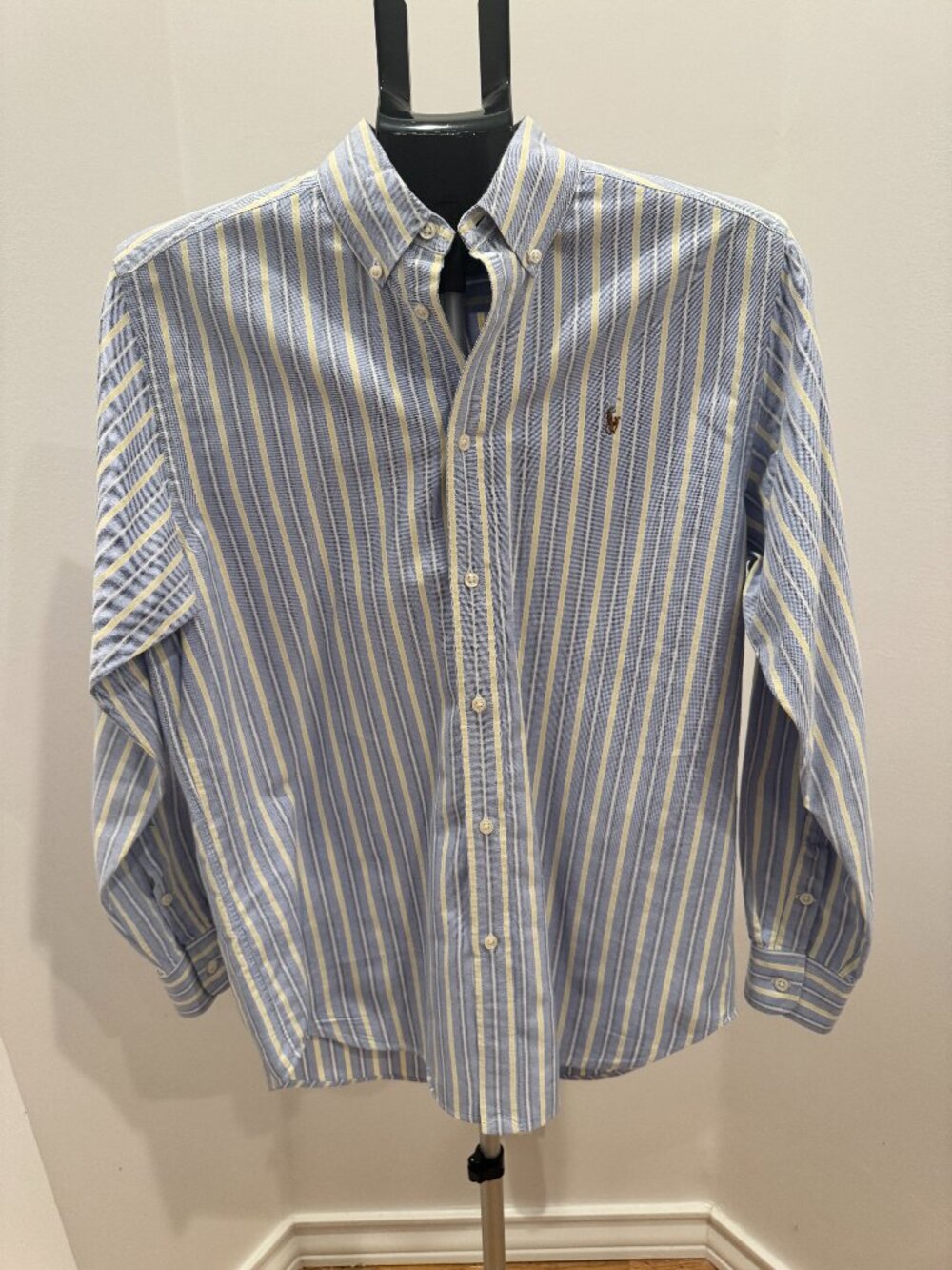 Polo Ralph Lauren Youth XL 18-20 Striped Oxford Button-Down Classic Fit